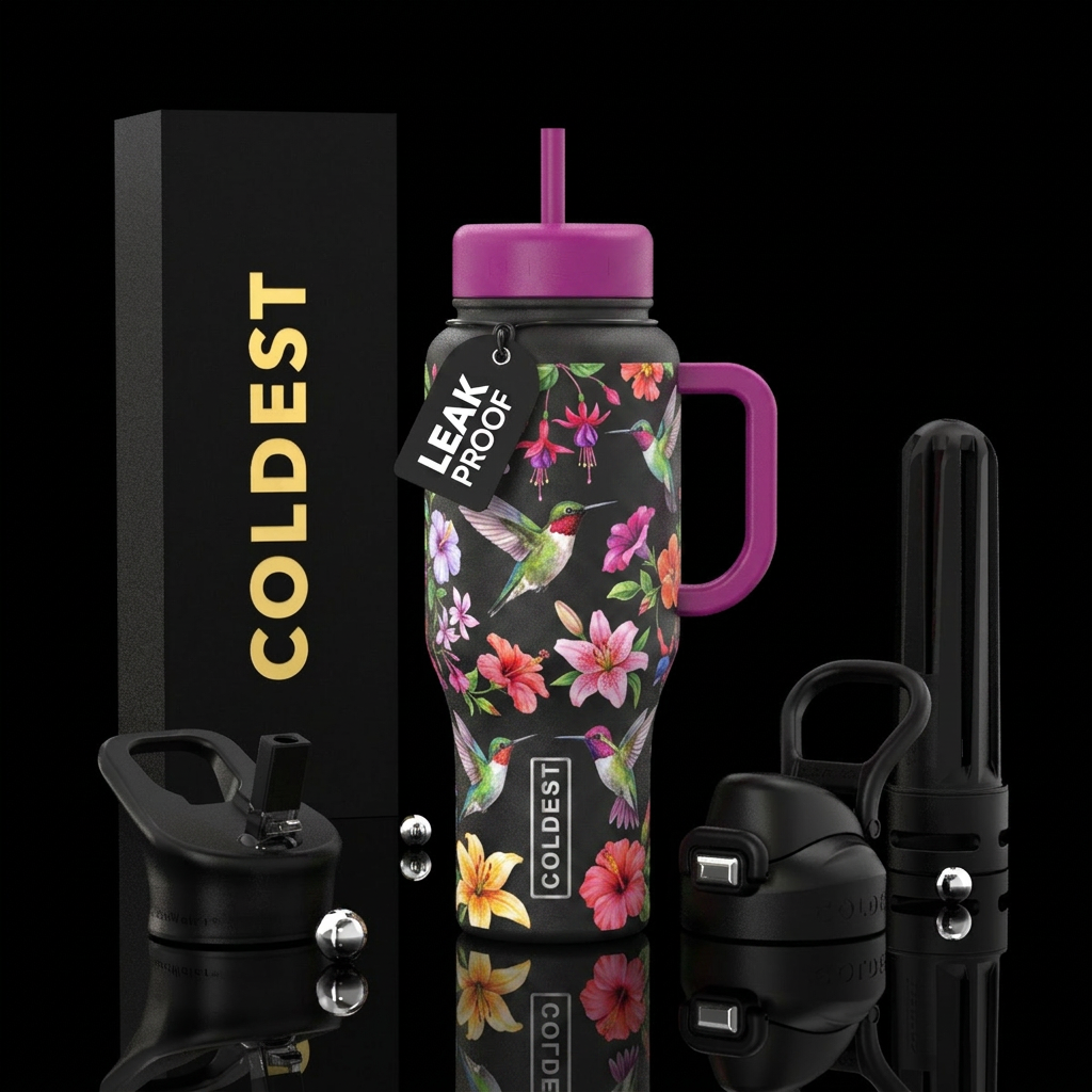 Sky Ninjas water bottle design