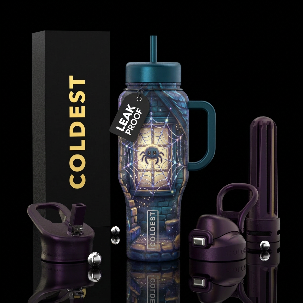 Bridgette friendly household spider water bottle design