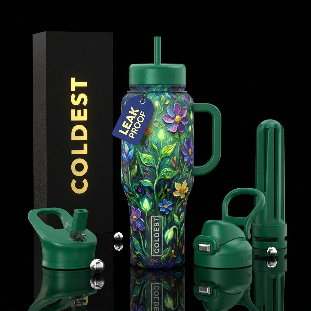 New beginnings water bottle design
