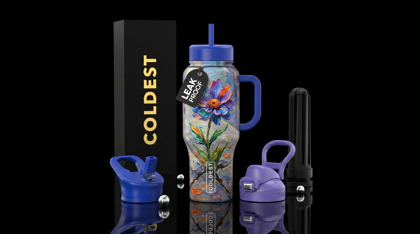 Anything is possible water bottle design