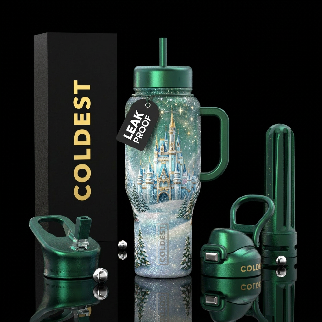 Christmas COLDEST water bottle design