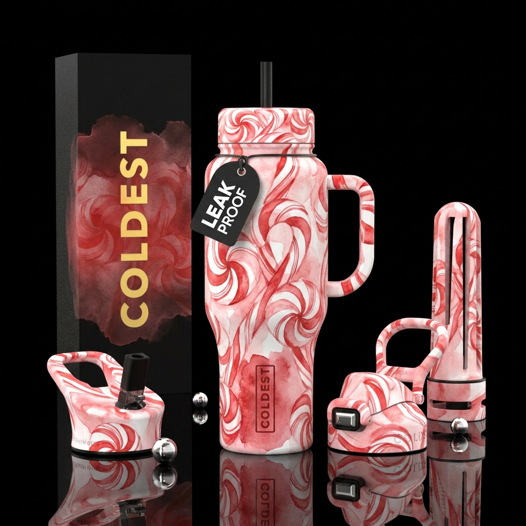 Sweet tooth water bottle design