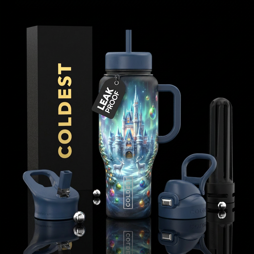 Winter wonderland ✨️ water bottle design