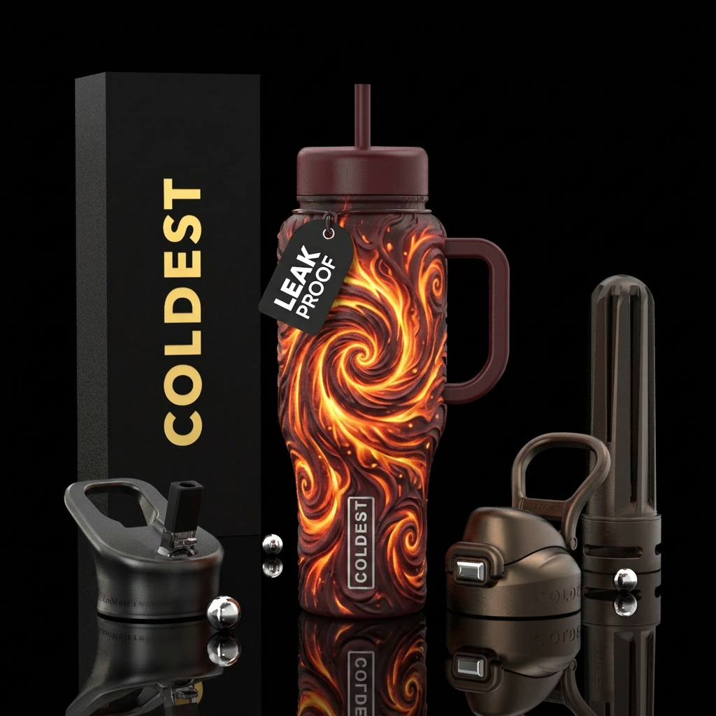 explosive, explosive, spirals, matte, beautiul, fi... water bottle design
