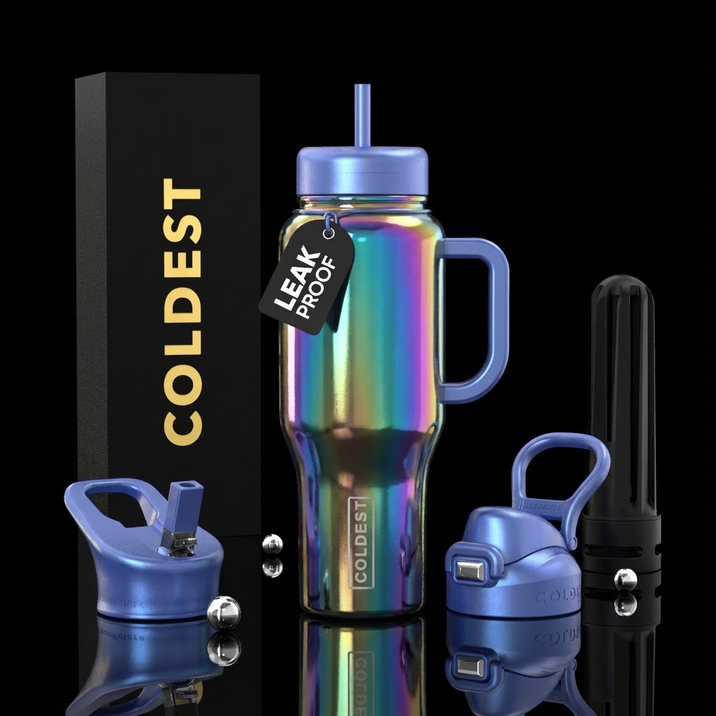 Bubble gum mist water bottle design