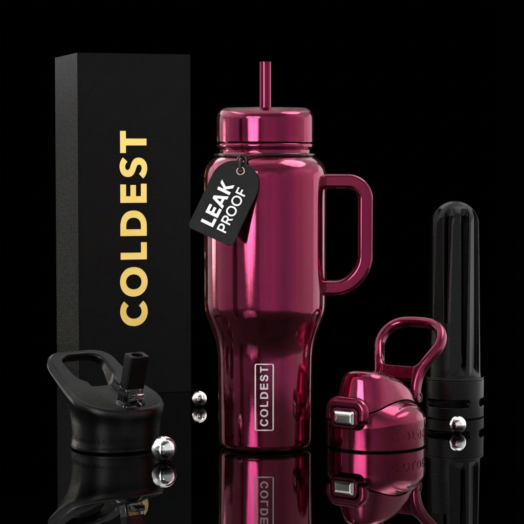 Very berry water bottle design