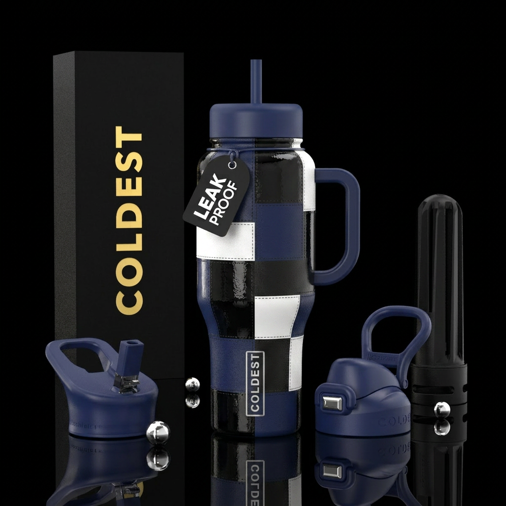 Denim Days water bottle design