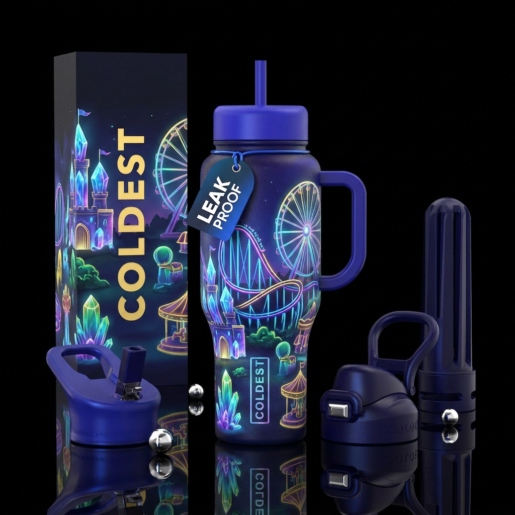 Aura park water bottle design