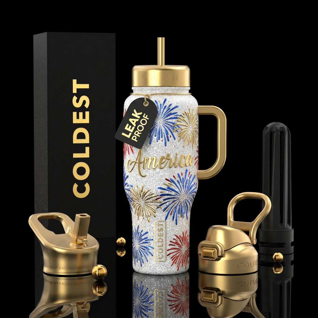 America’s Anniversary water bottle design