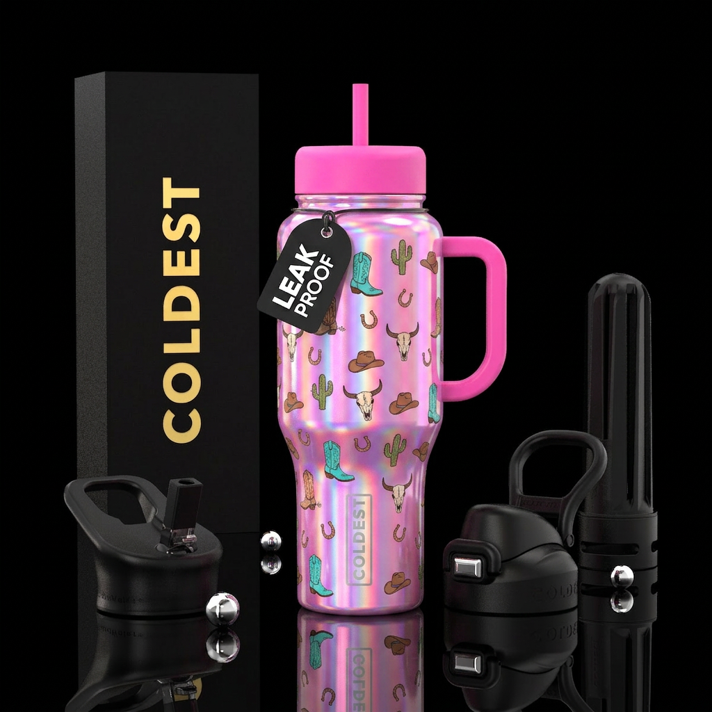 Lets Go Girls water bottle design