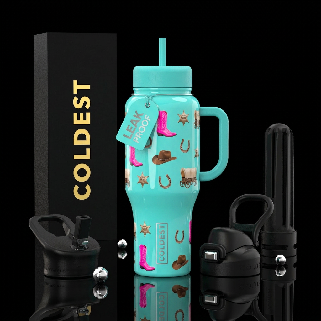 Oregon Trail water bottle design