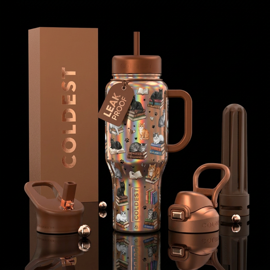 Girls Best Friend water bottle design
