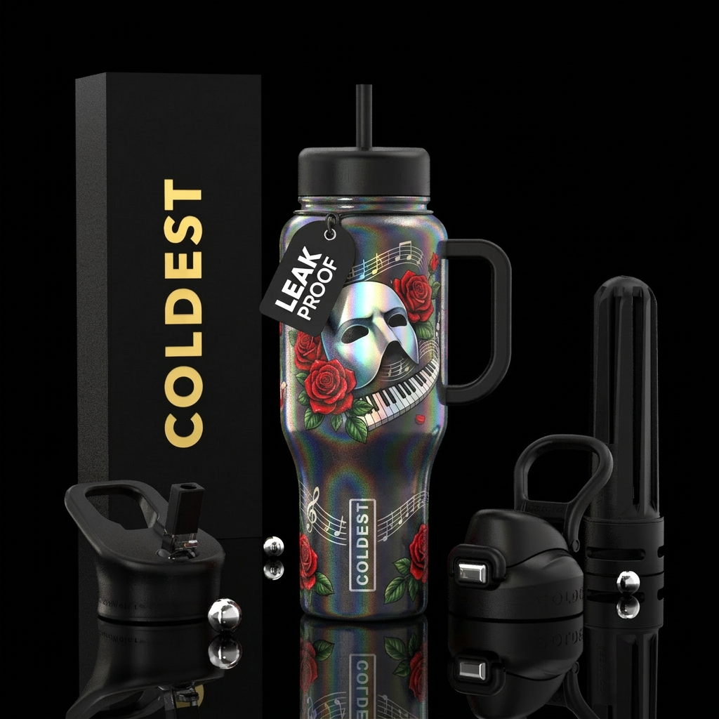 The Phantom water bottle design