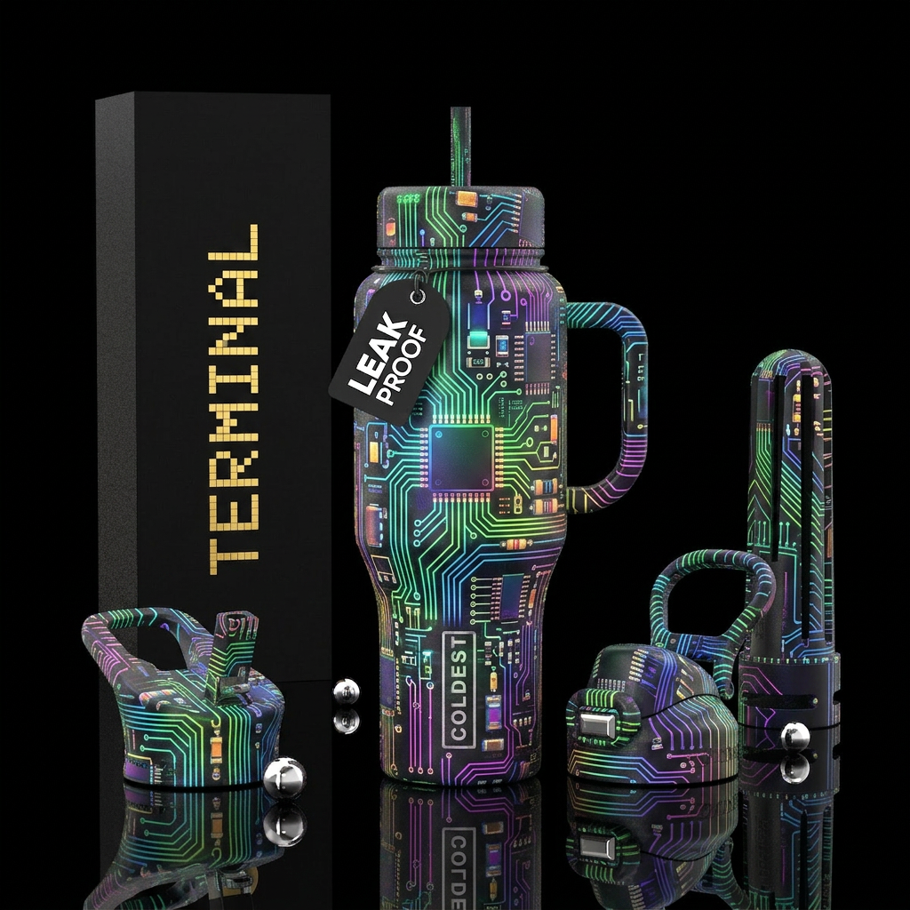 Terminal water bottle design