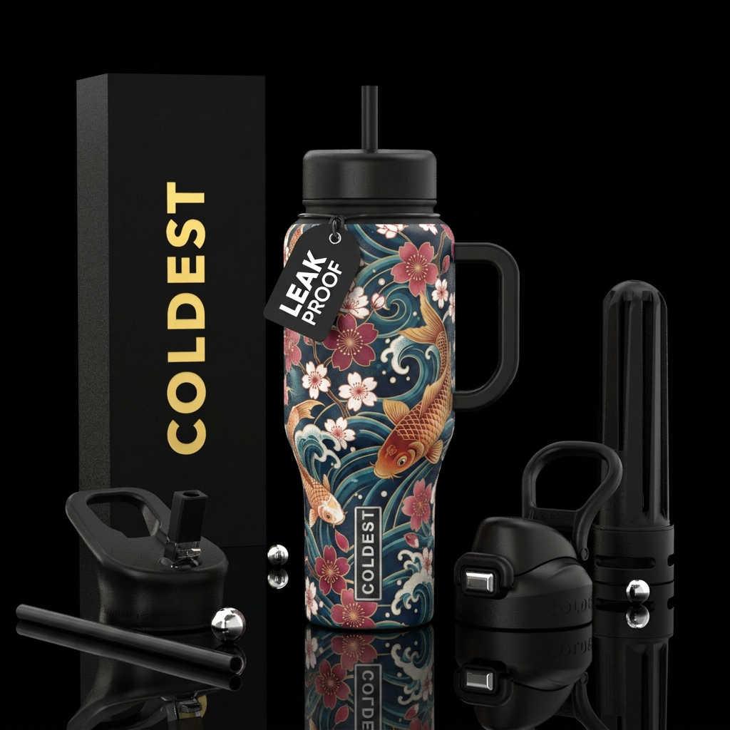 japanese, japanese water bottle design