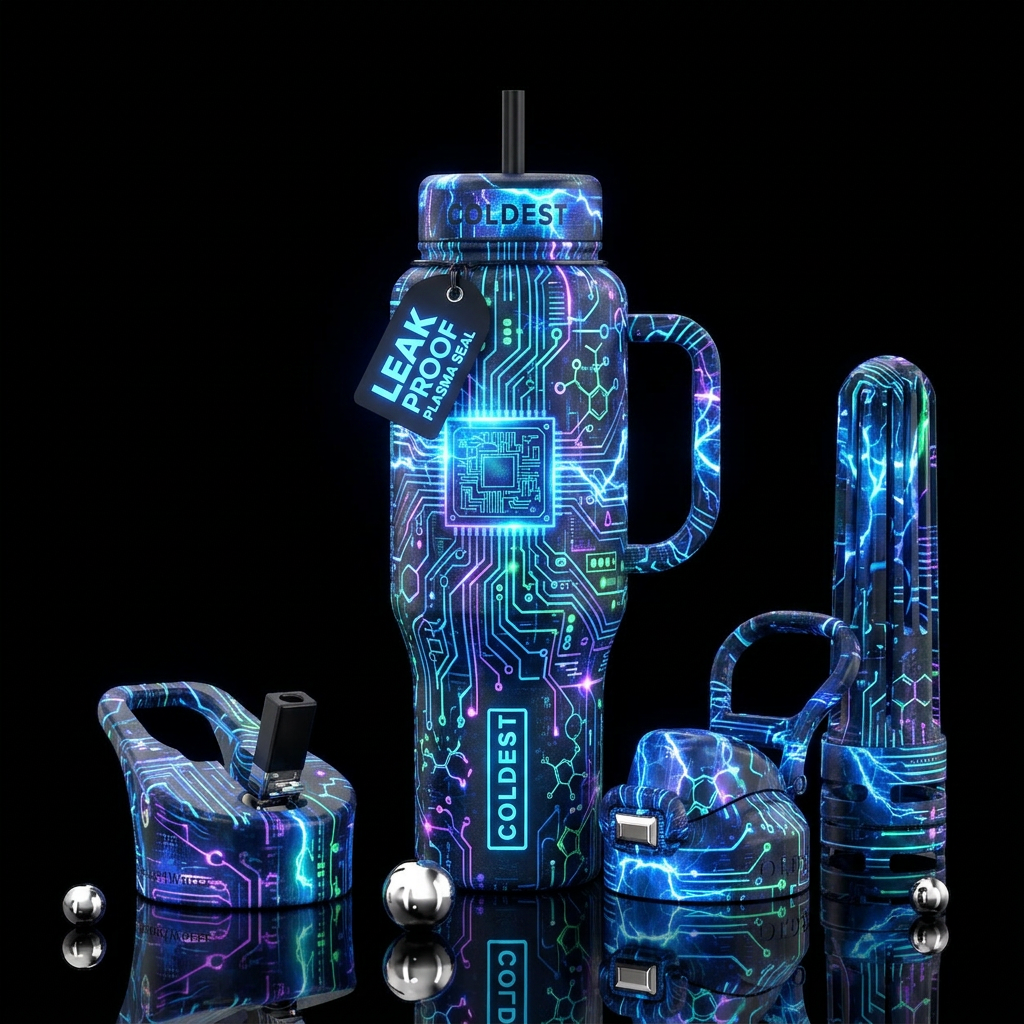 scientific, electric water bottle design