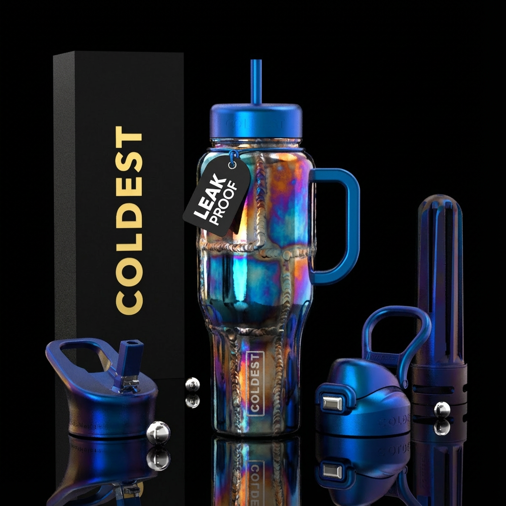 Real Steel water bottle design