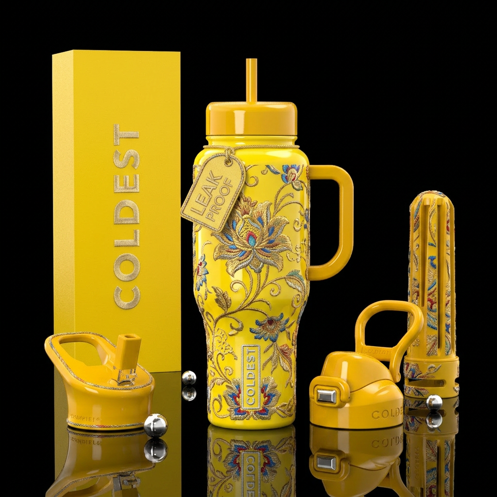 A YELLOW BOTTLE?!?! water bottle design