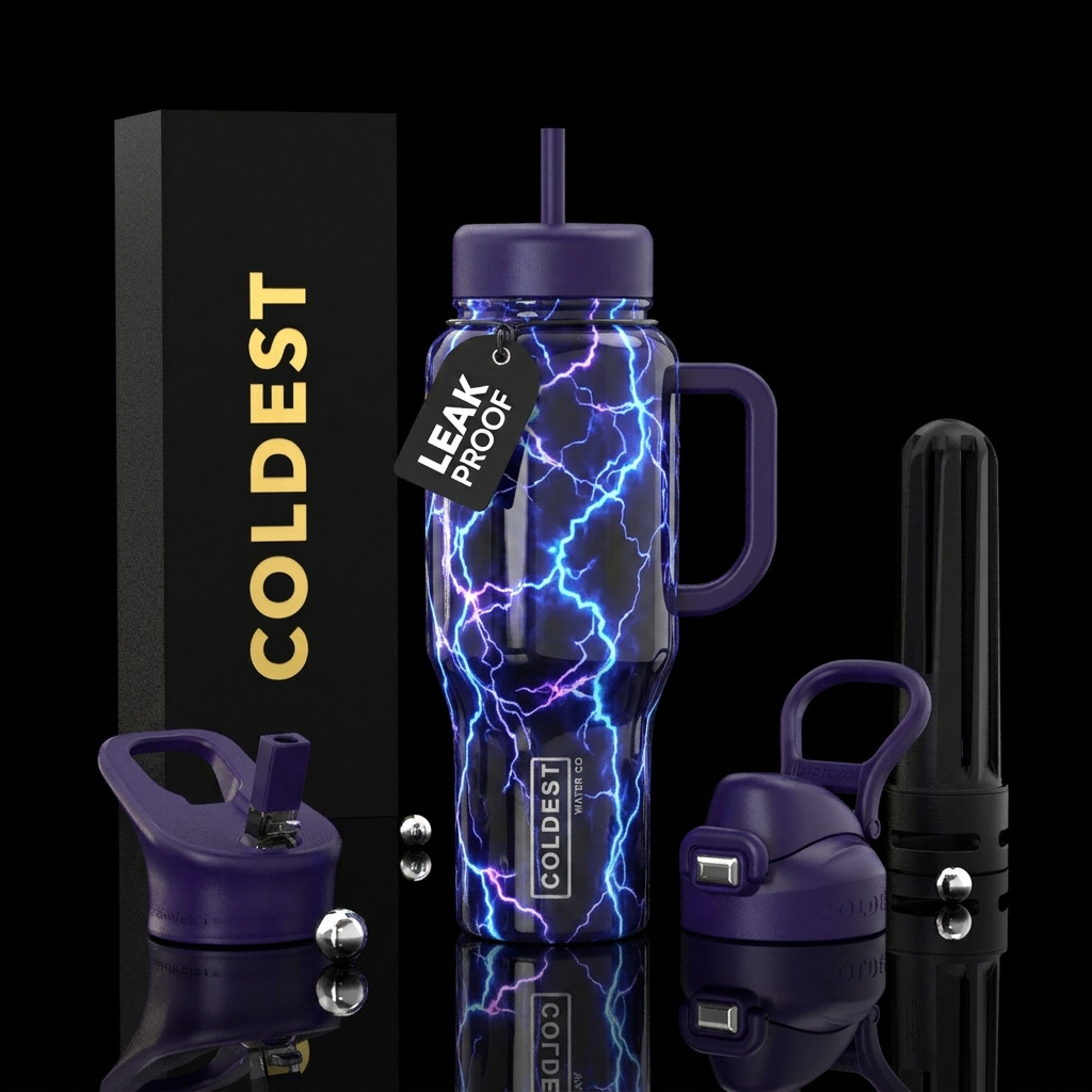 Electricity water bottle design