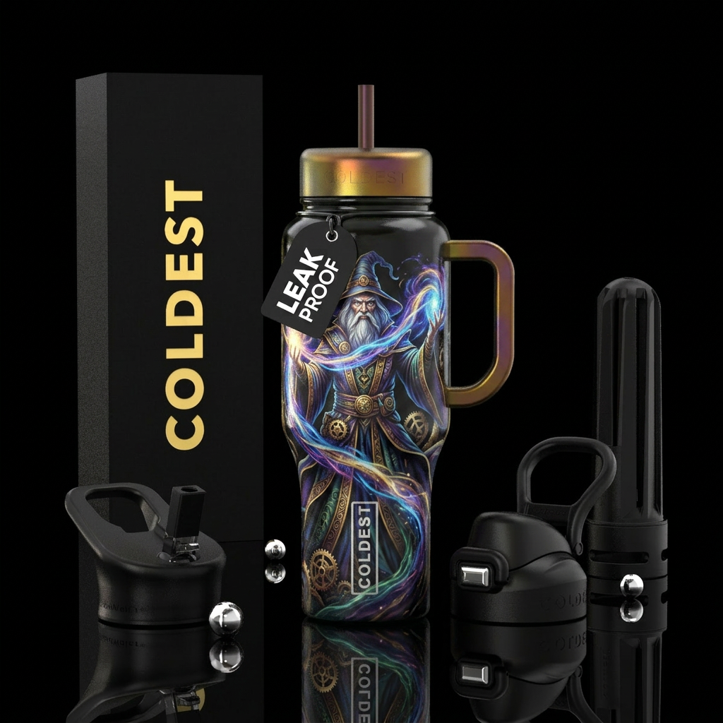 wizard water bottle design