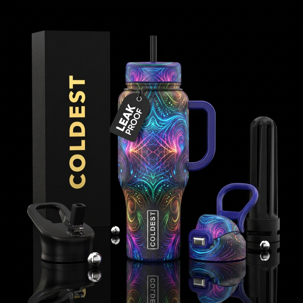 Glowie Shu water bottle design