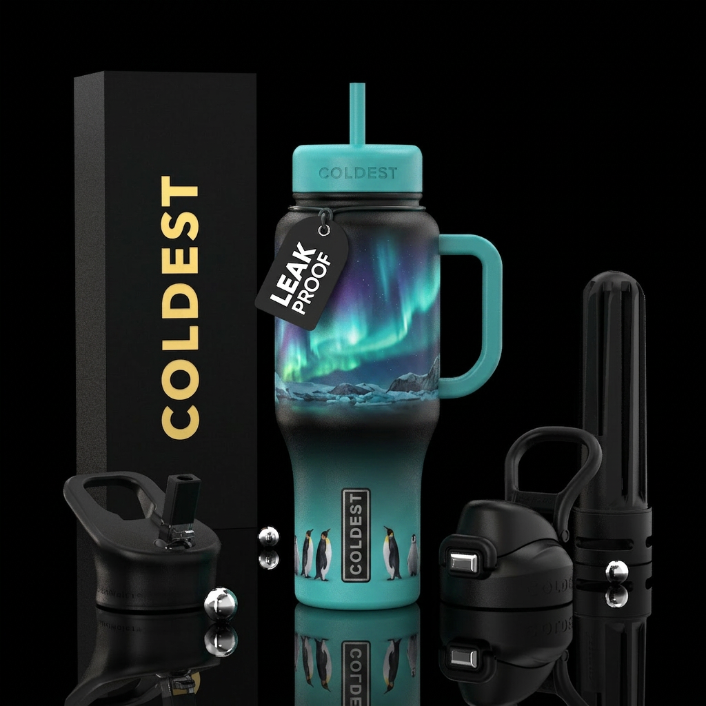 Totem Virtue water bottle design
