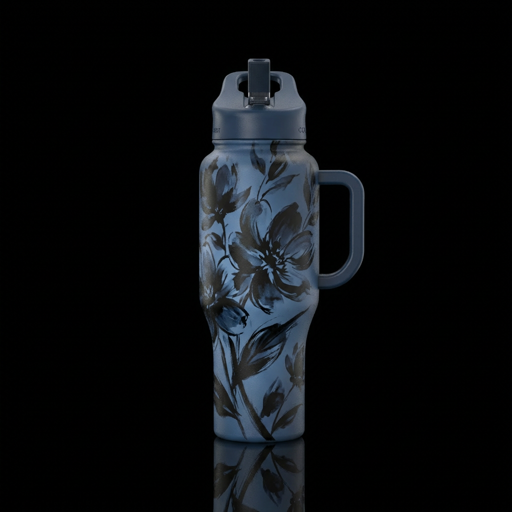 Ink water bottle design
