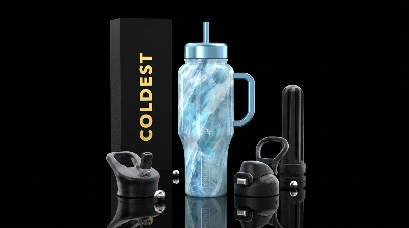Winter water bottle design