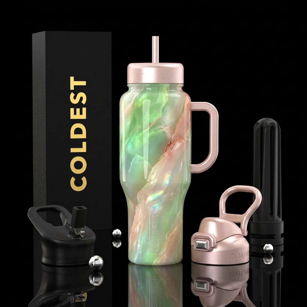 Spring water bottle design