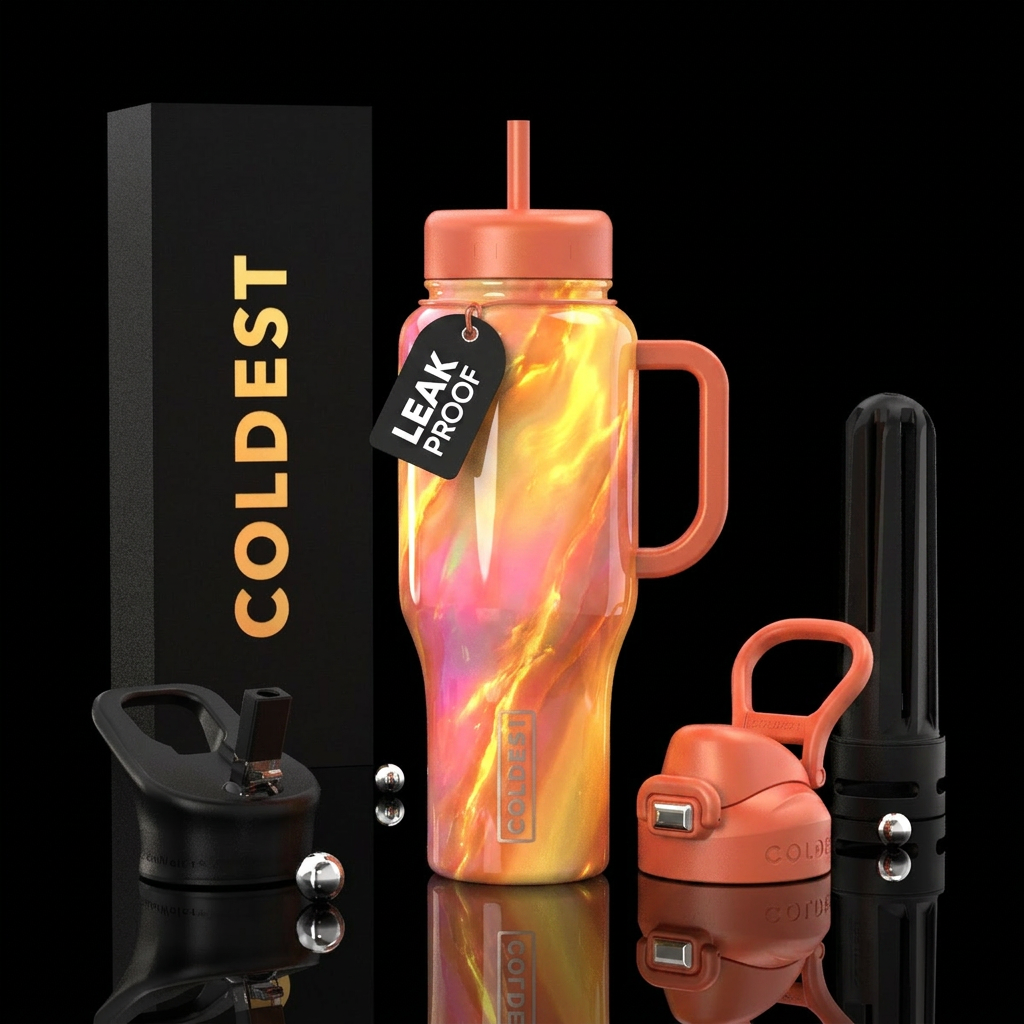 Summer water bottle design