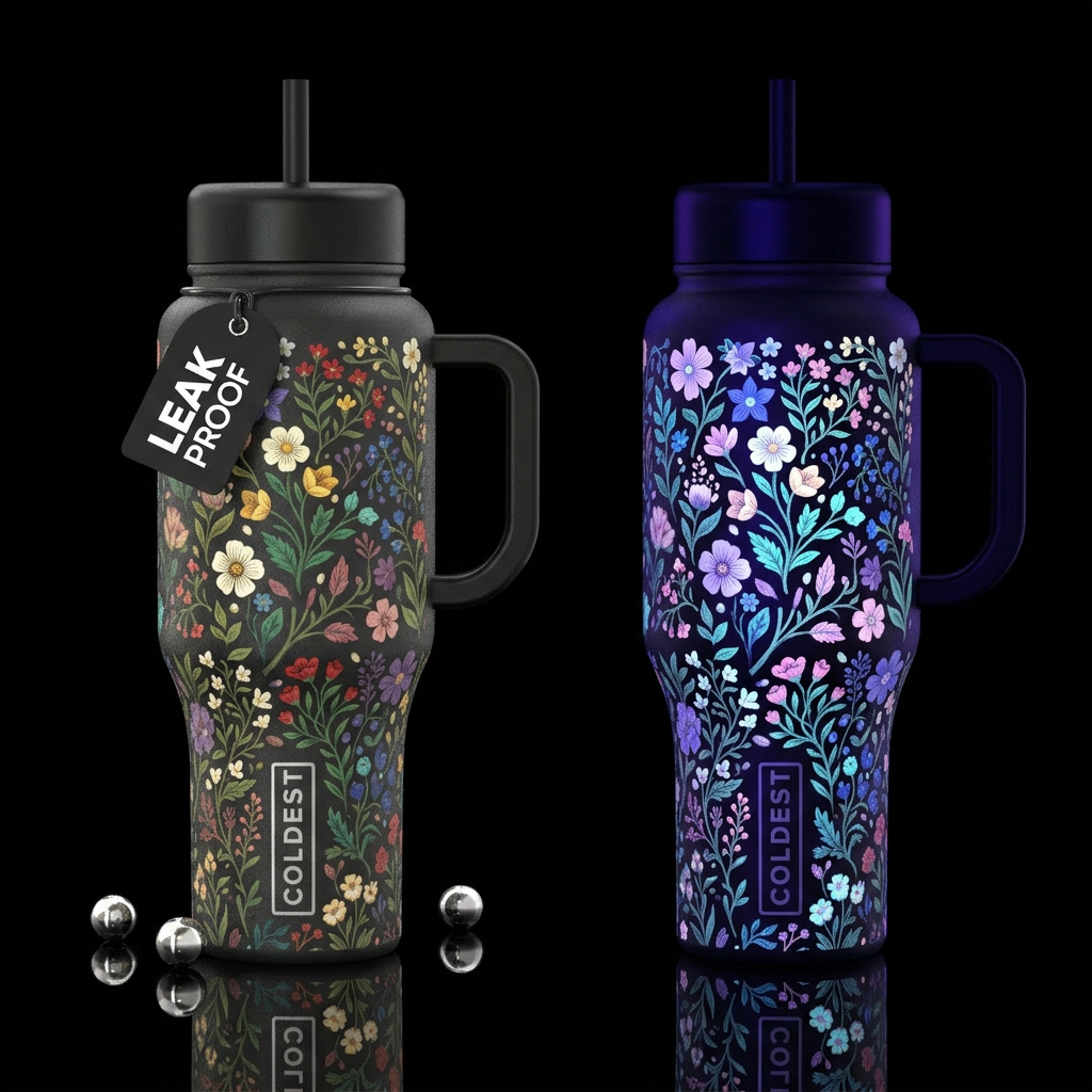 Botanica Lume water bottle design