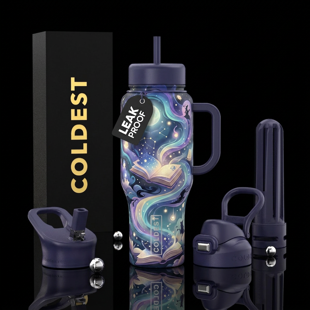 Dreambound water bottle design