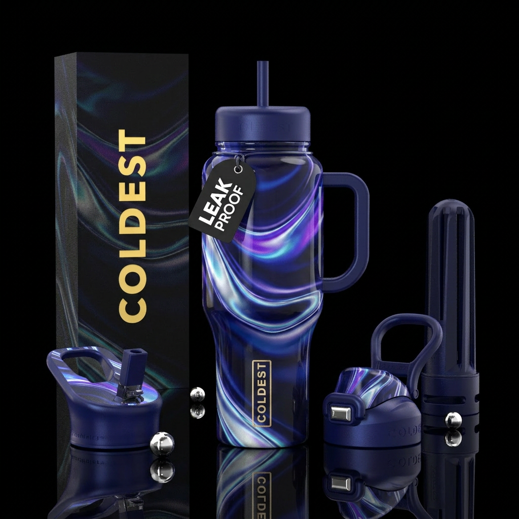 Echo Current water bottle design