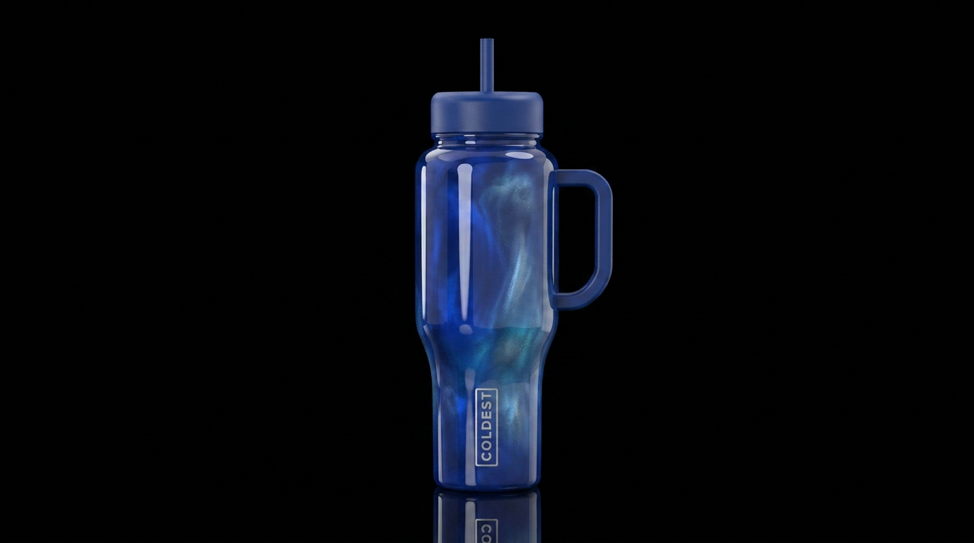 Azure Reverie water bottle design