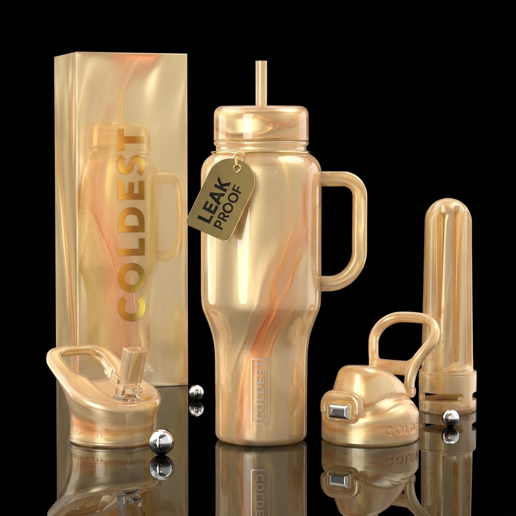 Auric Dawn water bottle design