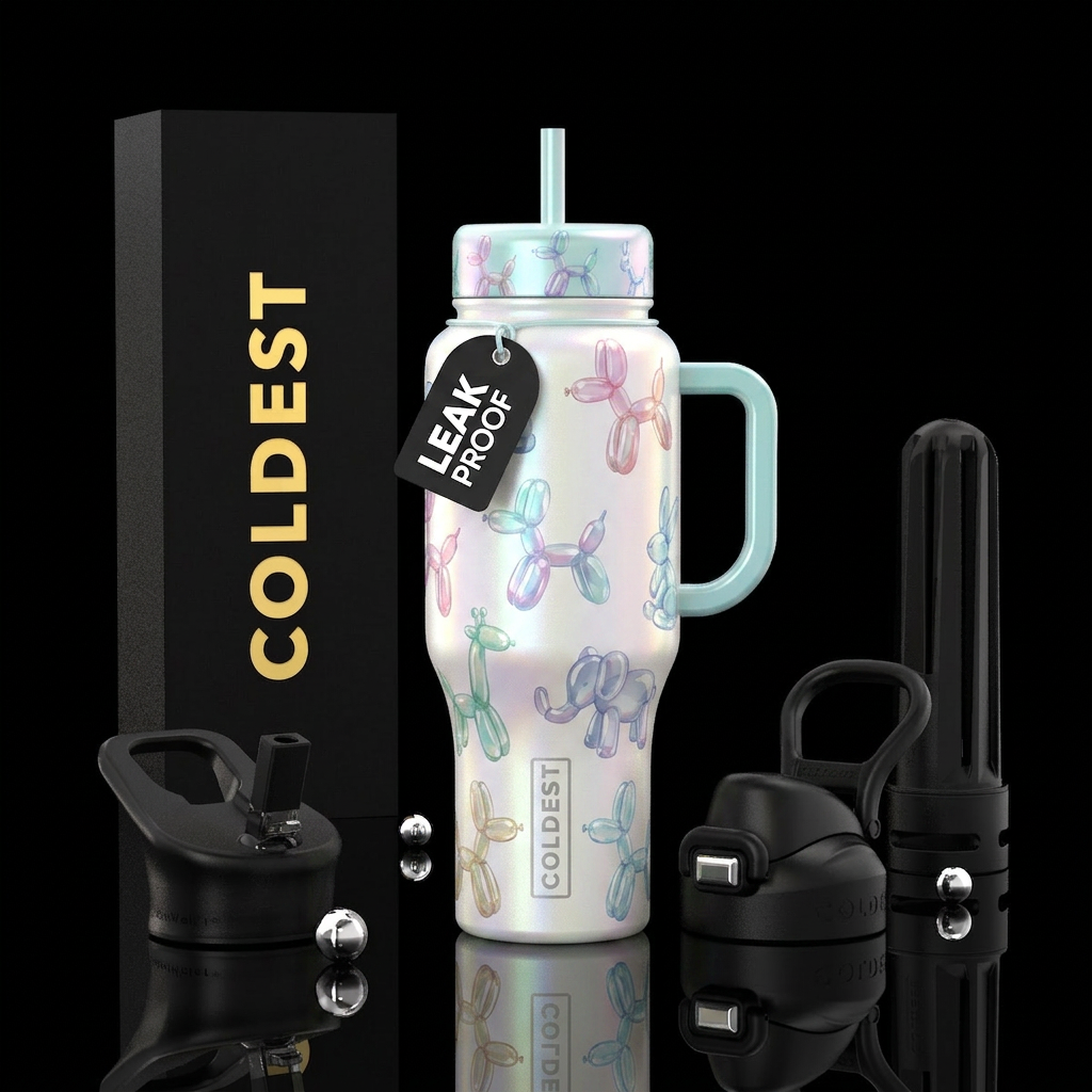 Opal Parade water bottle design