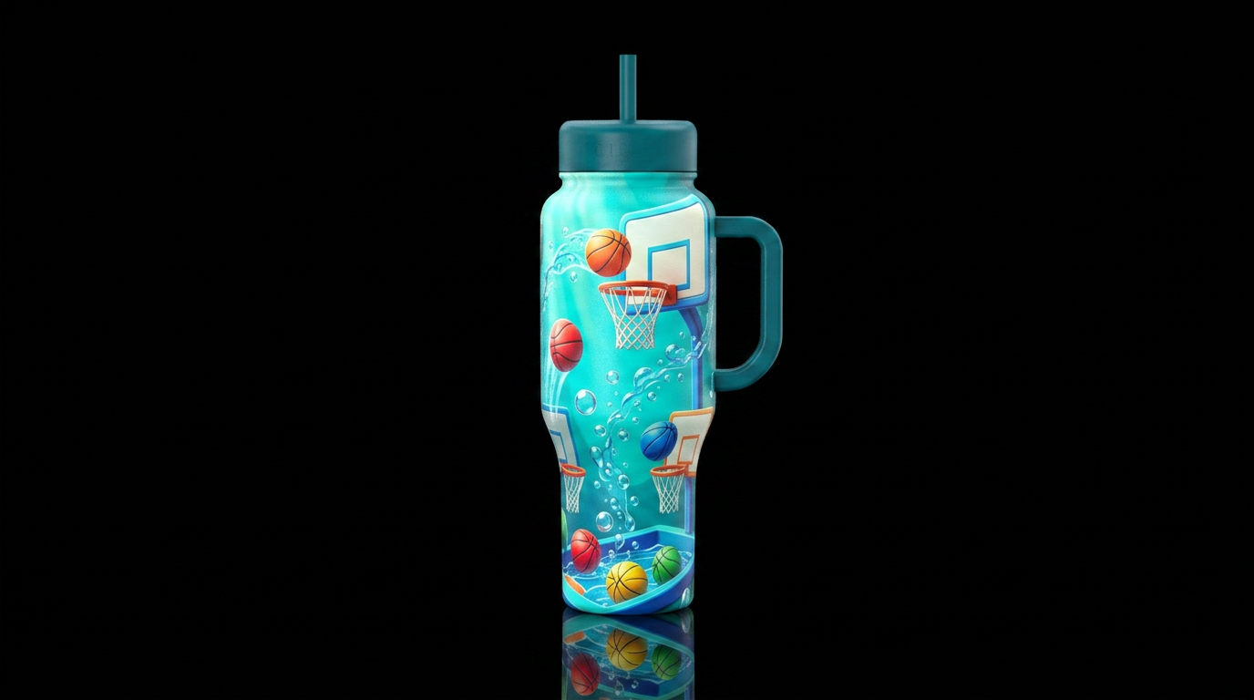 Water Hoops water bottle design