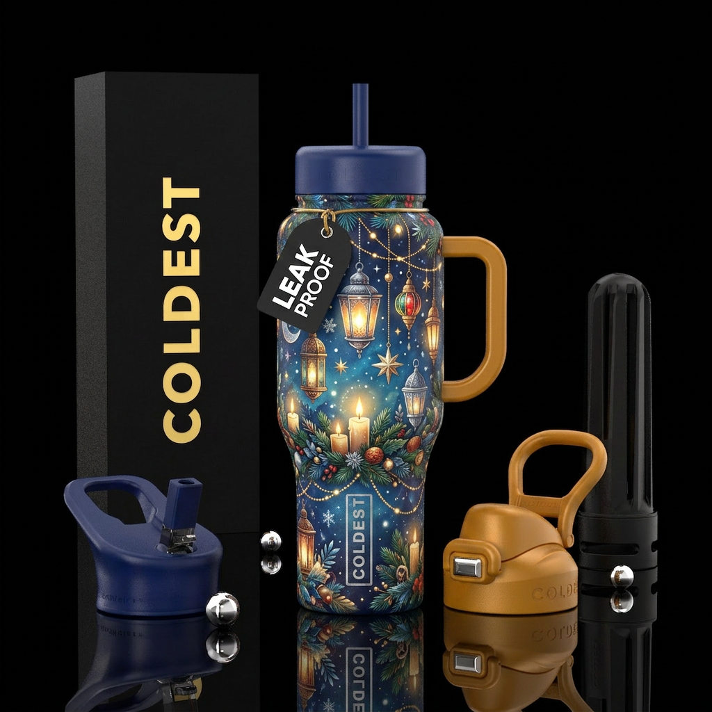 Global Glow water bottle design