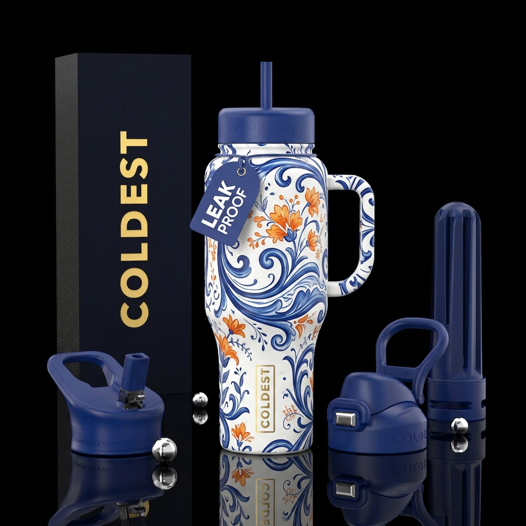 Ceramic Wave water bottle design
