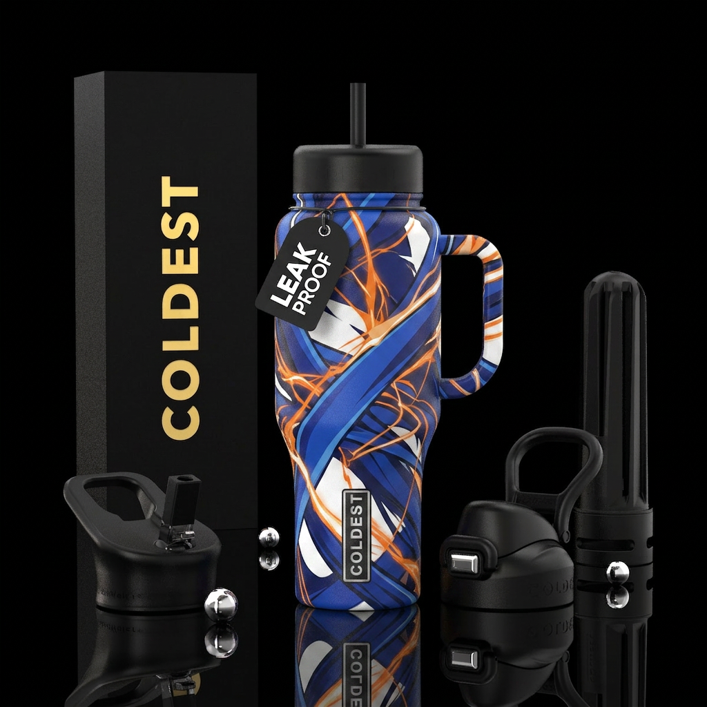 Electric Current water bottle design
