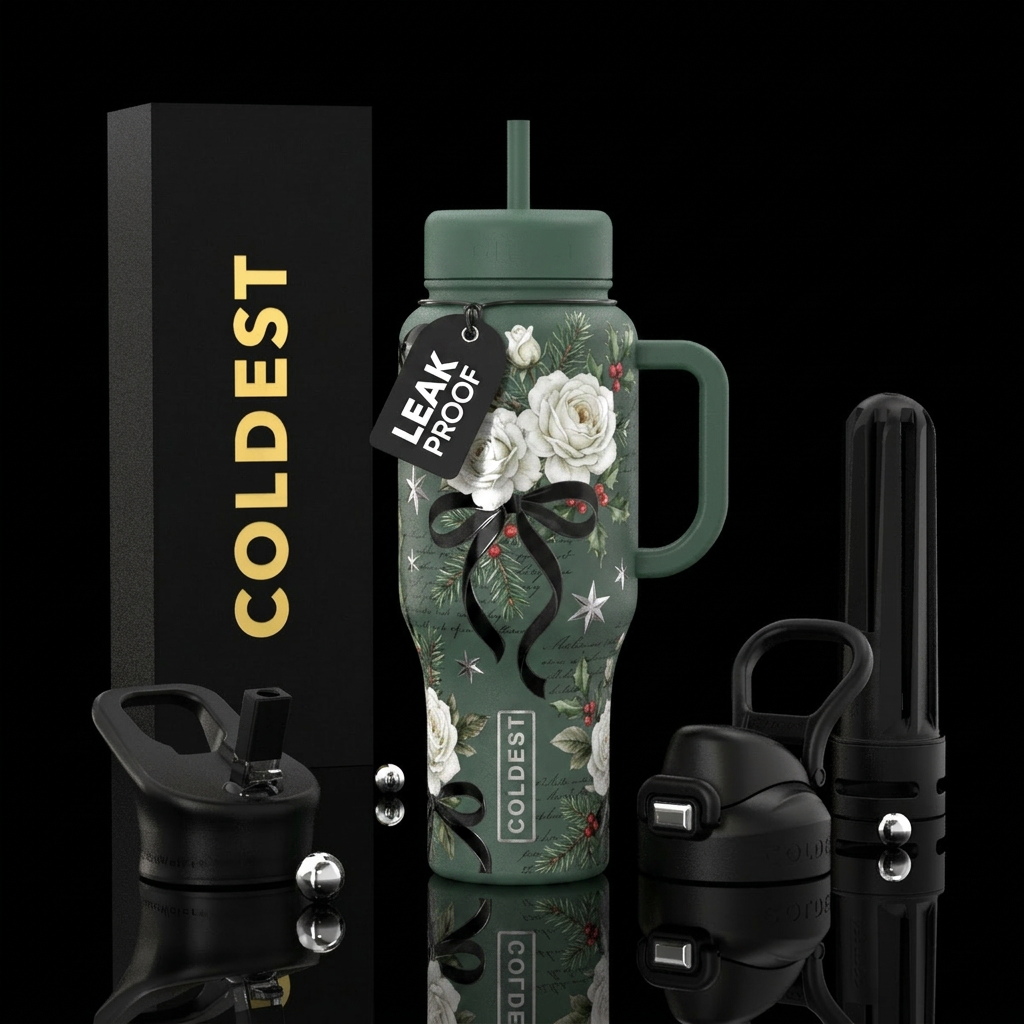 Victorian Mourning 2 water bottle design