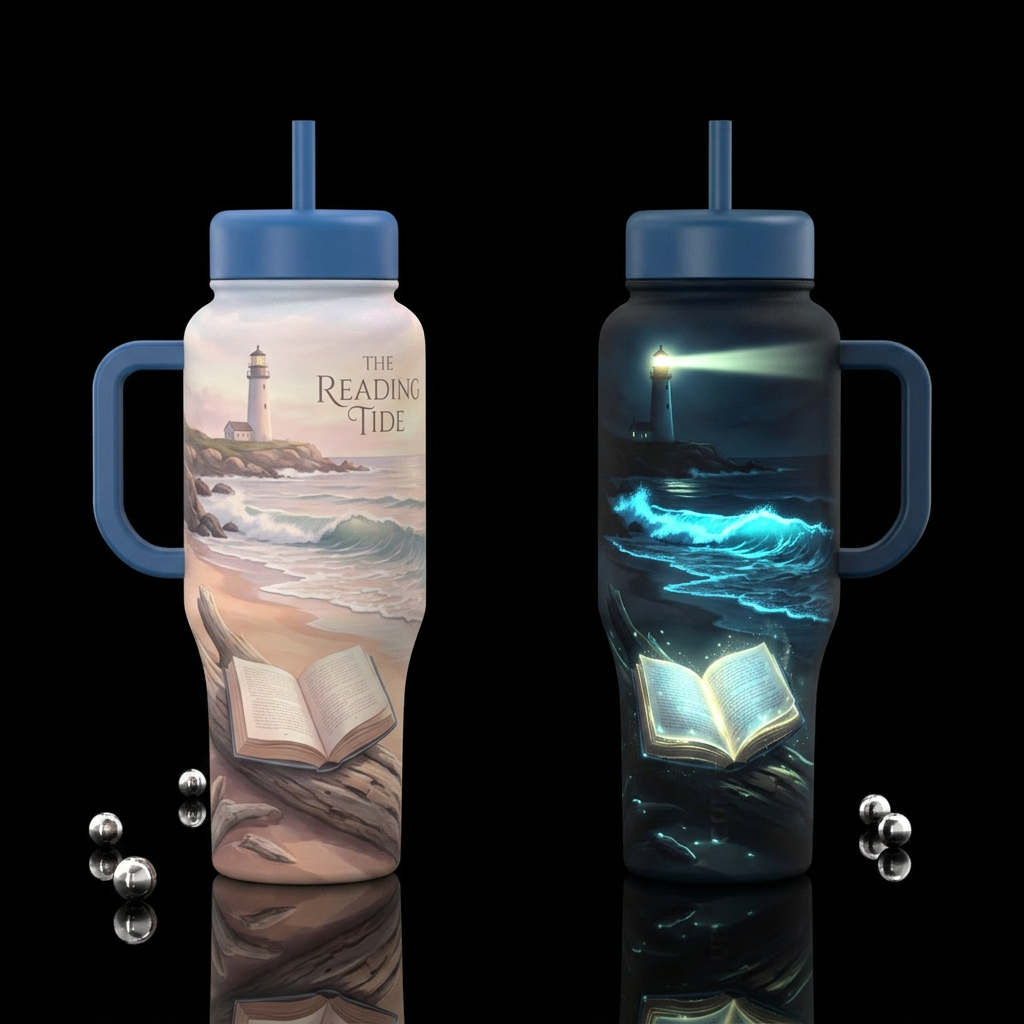 The Reading Tide 2 water bottle design