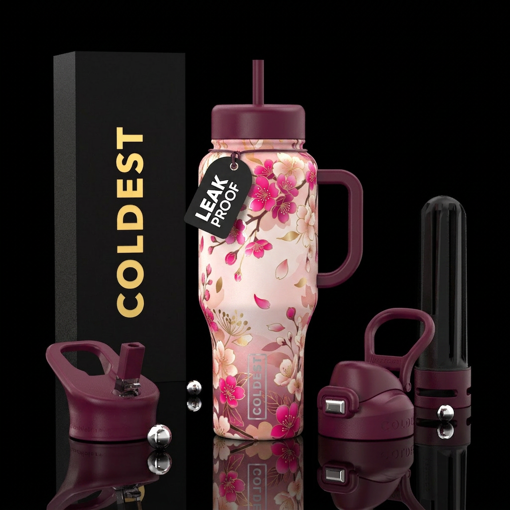 Sakura Radiance water bottle design