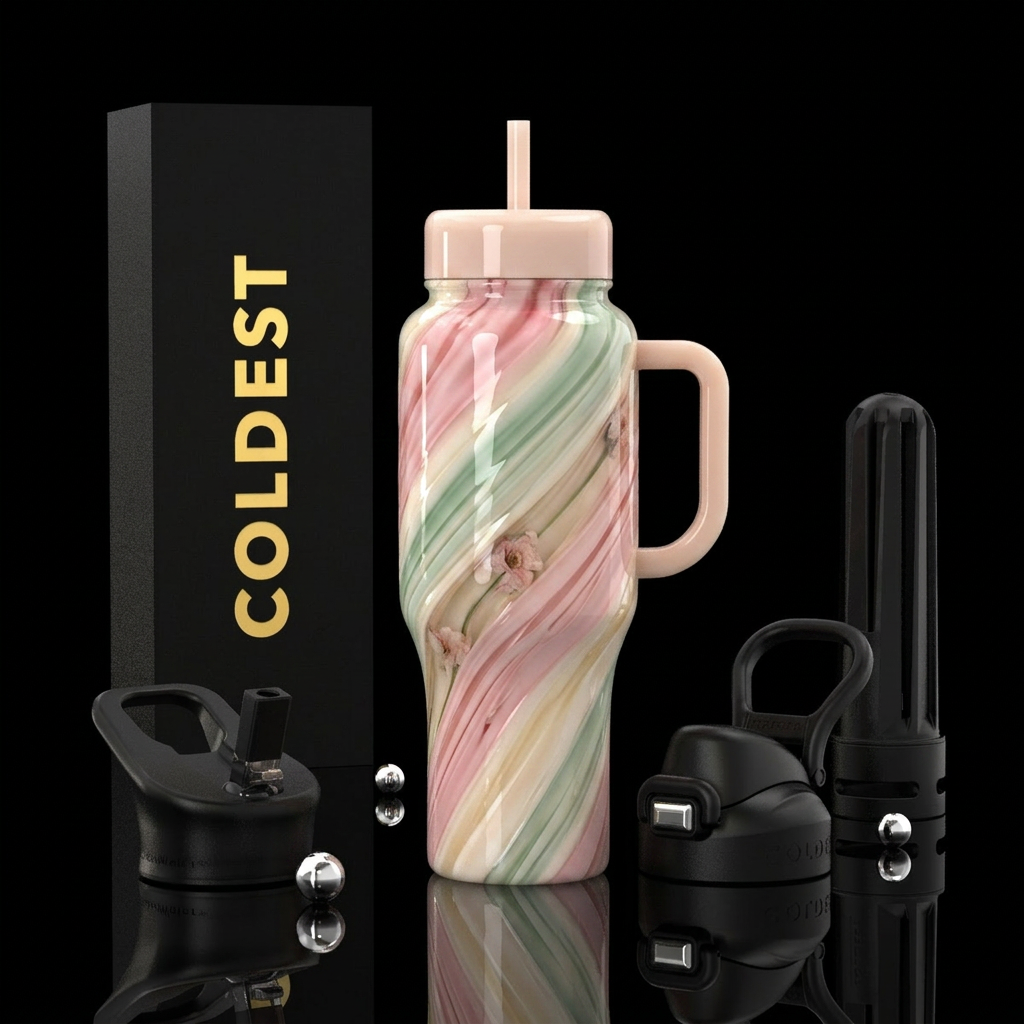 Lumen Bloom water bottle design