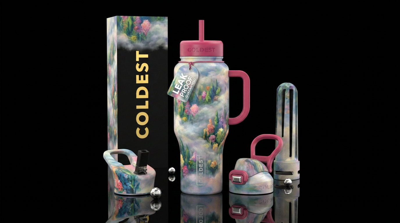 Ember Canopy water bottle design