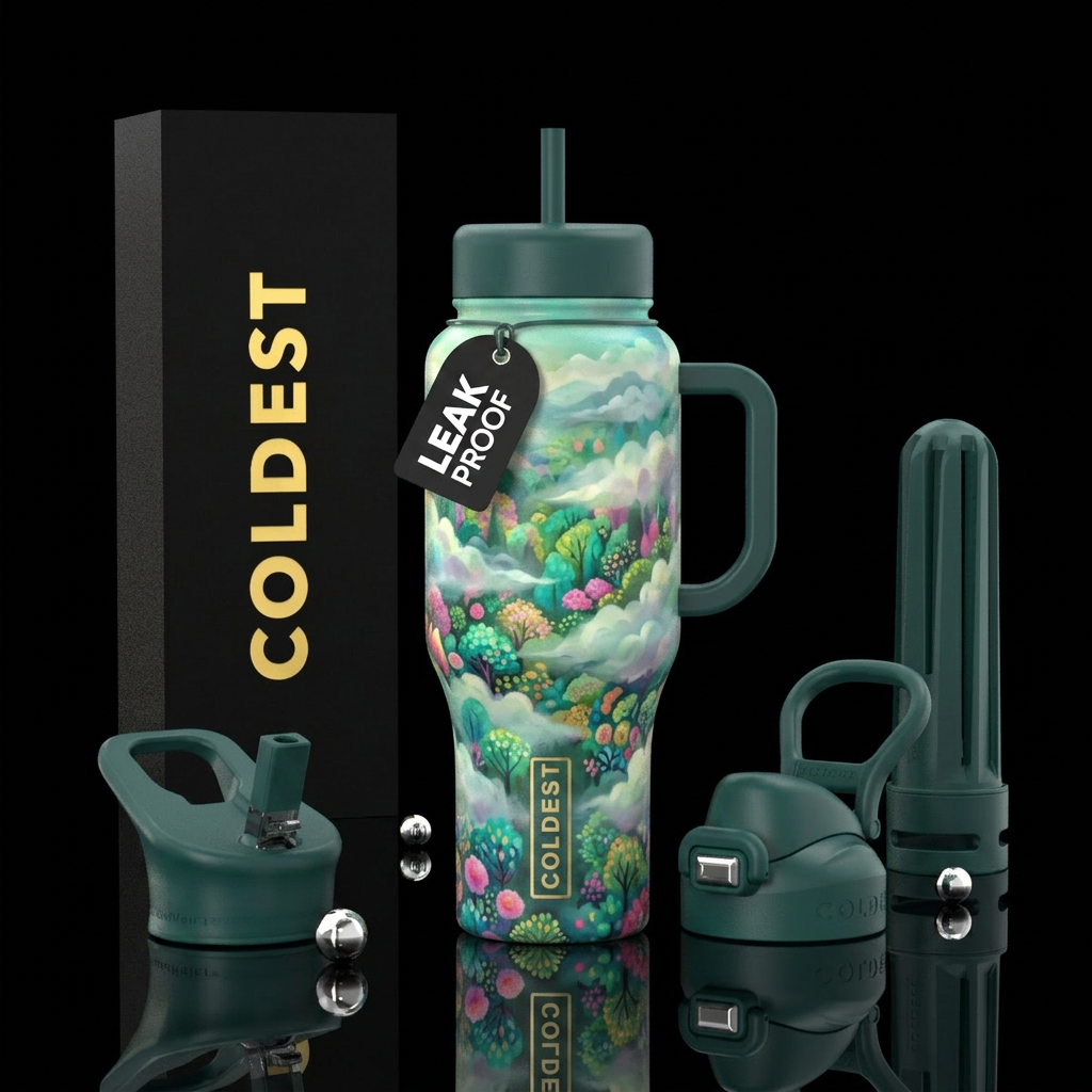 Verdant Break water bottle design