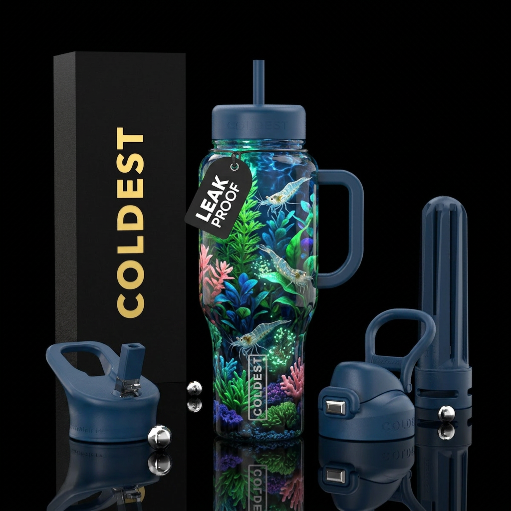 Hidden Habitat water bottle design
