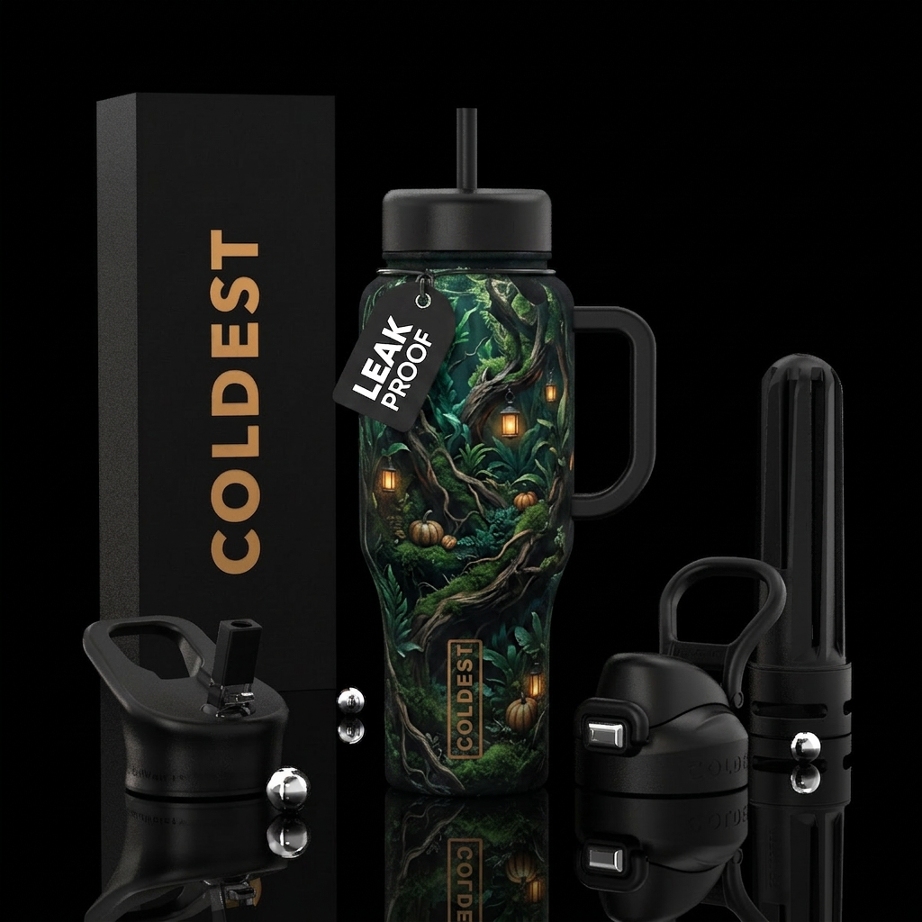 Harvest Hollow water bottle design