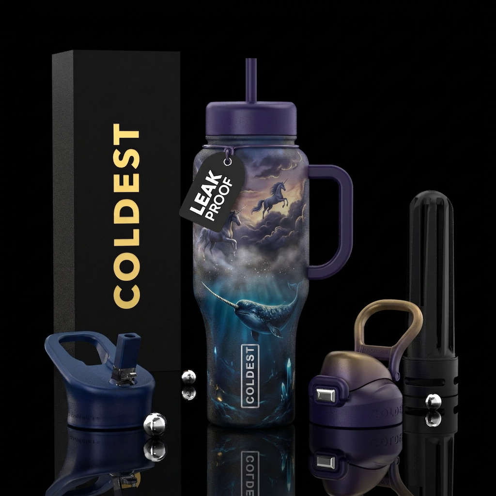 Astral Divide 2 water bottle design