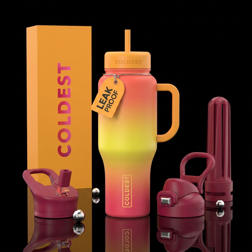 Just Peachy water bottle design
